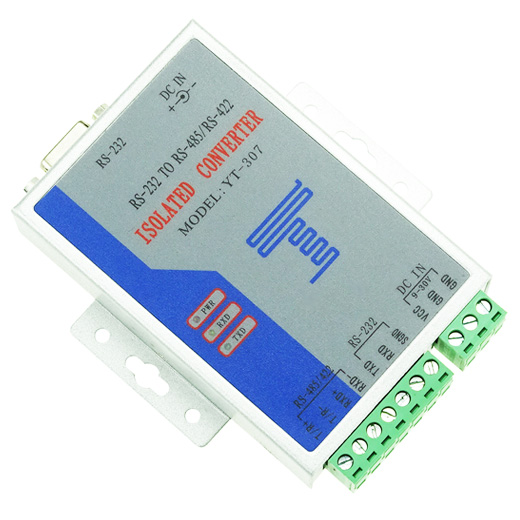 YT-307工業(yè)級光電隔離RS485/422轉(zhuǎn)換器